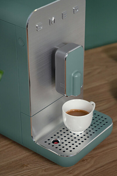 SMEG 50's Style Tam Otomatik Espresso Kahve Makinesi Mat Emerald Green