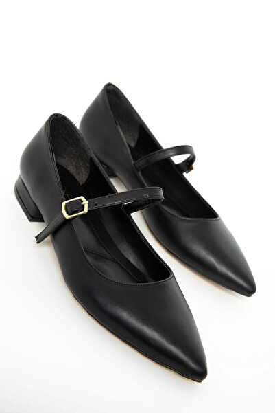 SOHO Black Women's Classic Heeled Shoes 21024