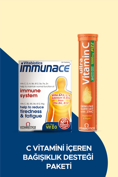 Immunace C Vitamini İçeren Bağışıklık Desteği Paketi
