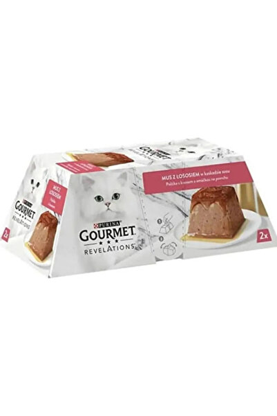 Gourmet Revelations Somon Balıklı Yetişkin Kedi Konservesi 2x57 gr