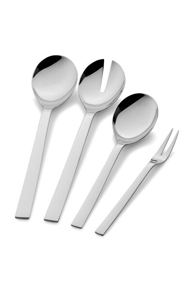 WMF Nuova Steel 4-Piece Salad Serving Set