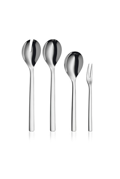 WMF Nuova Steel 4-Piece Salad Serving Set