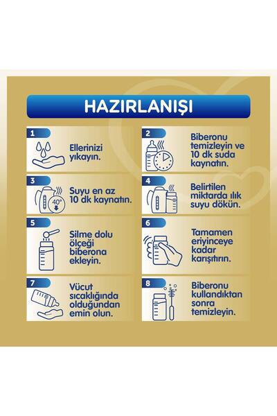 Bebelac Gold 1 Bebek Sütü 0-6 Ay 800 Gr x 3 Adet 2400 Gr