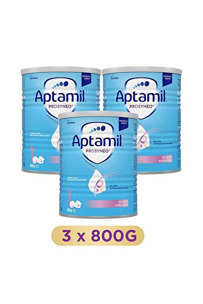 Aptamil Prosyneo 1 Bebek Sütü 800 Gr X3 Adet 0-6 Ay