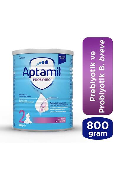 Aptamil Prosyneo 2  Prebiyotikli Probiyotikli Devam Sütü 800 G  6-12 Ay