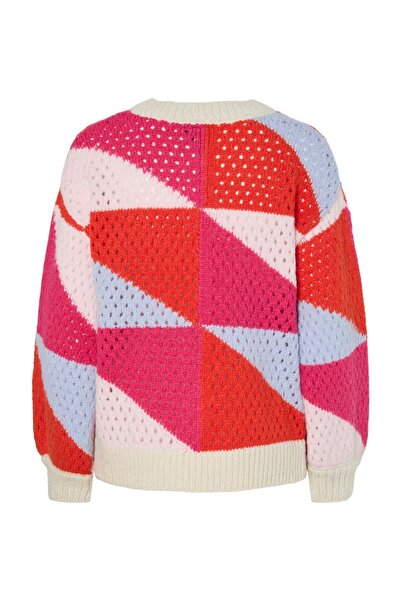 PIECES Pcjanel Ls O-Neck Knit Cardigan Bc