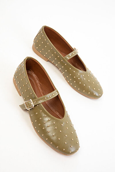 SOHO Green Women's Ballerina Flats 20919