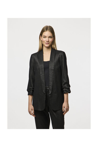 PIECES PCBOSELLA 3/4 блейзър с блестящи елементи NOOS