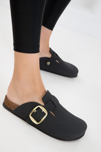 SOHO Black Women's Slippers 20908