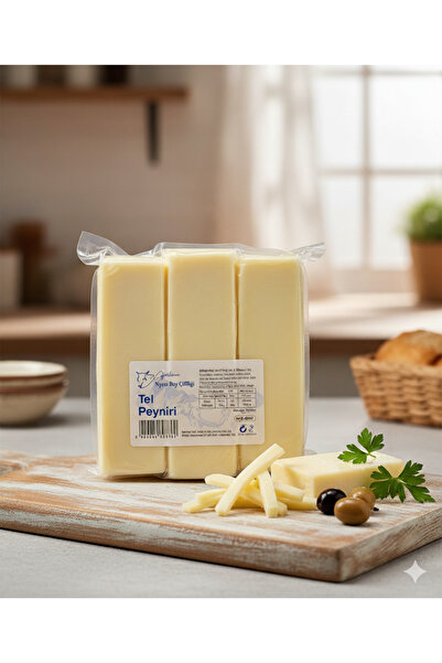 NiyaziBey Çiftliği Doğal Tel Peynir 500 gr