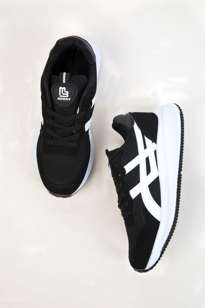 SOHO Black-White Men's Sneaker 20885