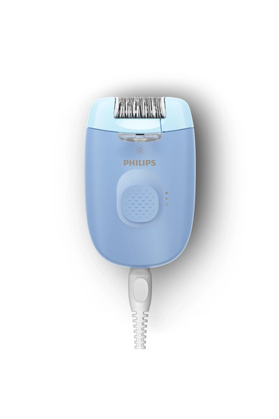 Philips PHILIPS epilátor série 4000 BRE247/00, 2 rýchlosti, umývateľná hlavica, 4 príslušenstvo, LED, modrý