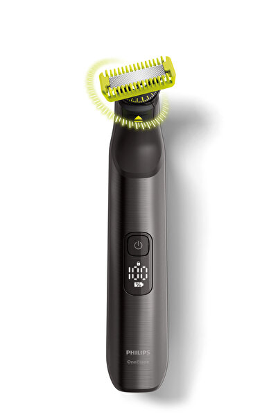 Philips Philips OneBlade QP6552/30, holicí strojek + zastřihovač na obličej/tělo, 2 břity 360°, 3 kusy příslušenství