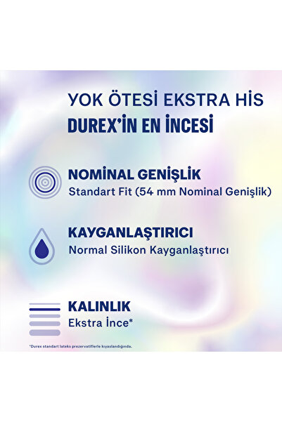 Durex Yok Ötesi Xl 60'lı Ince Prezervatif