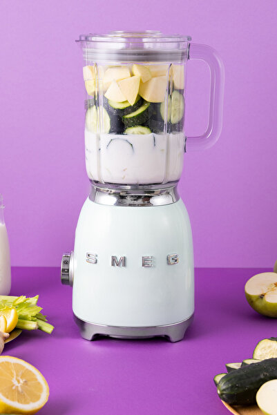 SMEG 50's Style Retro Beyaz Smoothie Blender Blf03wheu