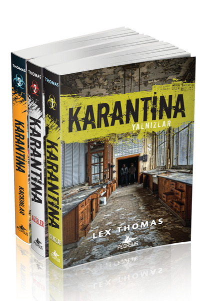 Pegasus Yayınları Karantina Serisi Seti (3 Kitap) – Lex Thomas | Distopya, Ak...