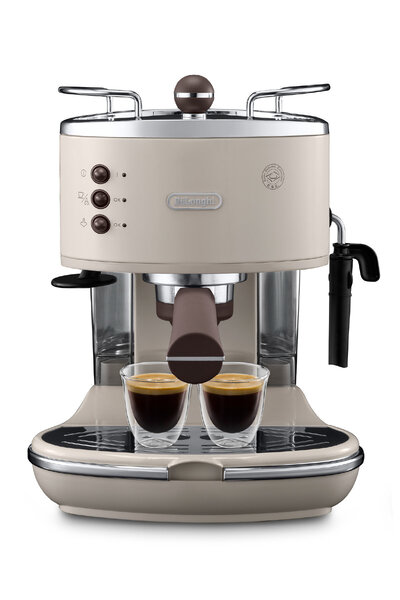 DELONGHİ Delonghi Ecov 311.bg Icona Vintage - Cream Color Espresso Machine