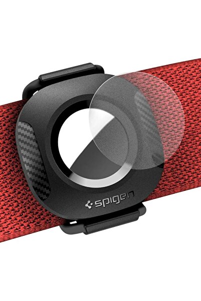 Spigen AirTag Kılıf Pet Collar ComforTag Black - AHP03106