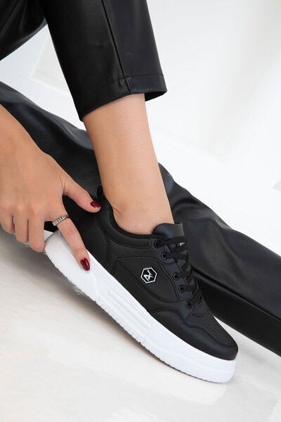 SOHO Czarne damskie trampki 20918