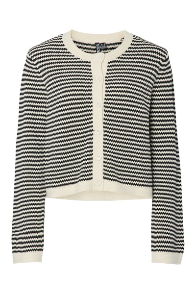 PIECES Pcolivera Ls O-Neck Knit Cardigan Pwp
