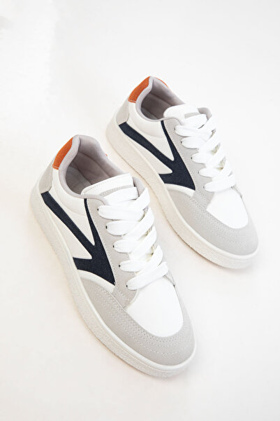 SOHO Buz-Beyaz-Lacivert Kadın Sneaker 20965