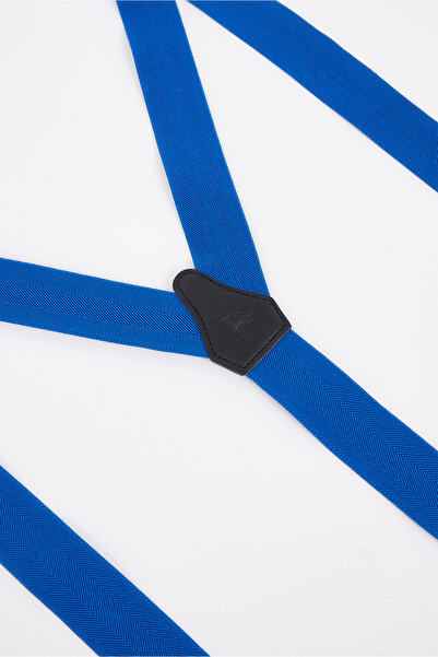 Tudors Ανδρικό λουράκι παντελονιού Sax Blue