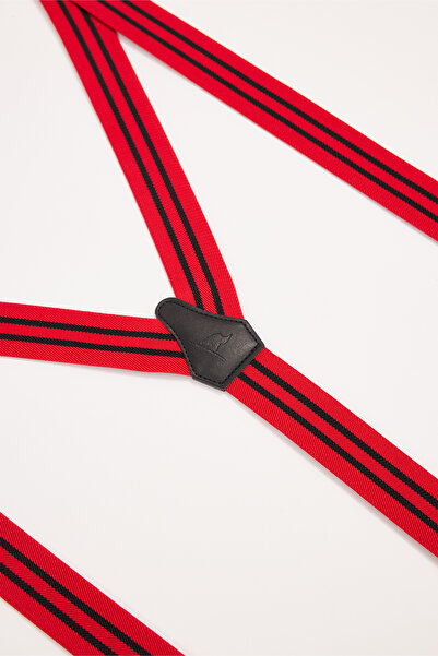 Tudors Erkek Bordo Pantolon Askısı