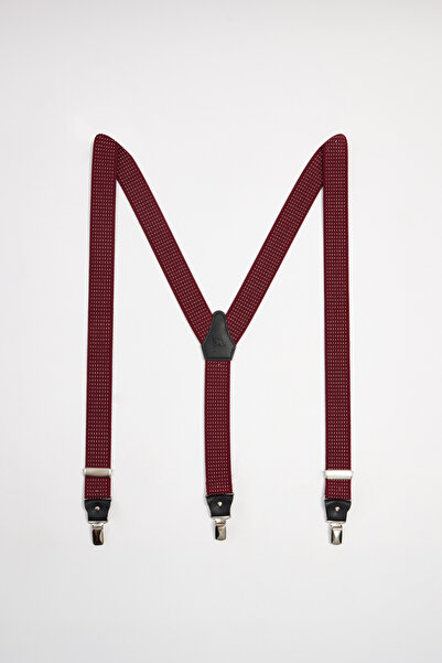 Tudors Erkek Bordo Pantolon Askısı