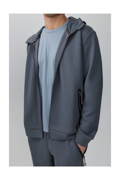 LEFTIES Ανδρικό φούτερ με φερμουάρ