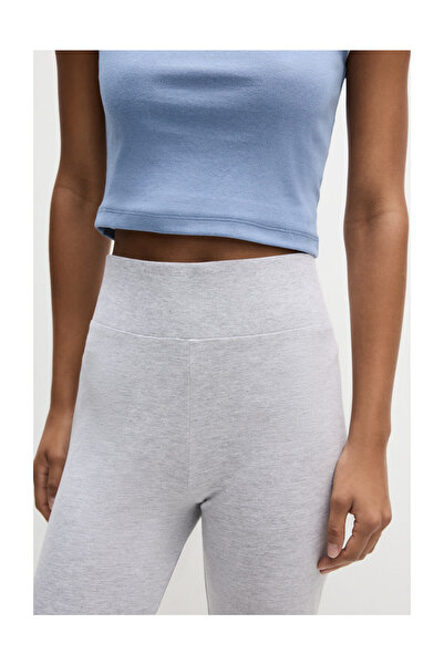 LEFTIES Dámské základní žebrované legíny