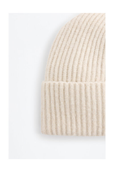 LEFTIES Dámská žebrovaná pletená čepice