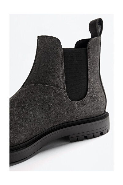 LEFTIES Férfi bőr Chelsea csizmák