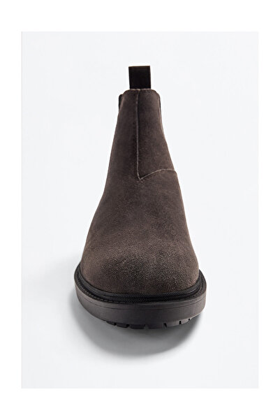 LEFTIES Férfi bőr Chelsea csizmák