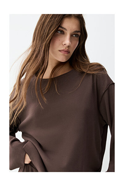 LEFTIES Dámská oversize mikina s asymetrickým střihem