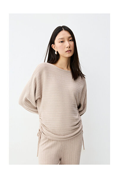 LEFTIES Women's Batwing Sleeve Knit Sweater