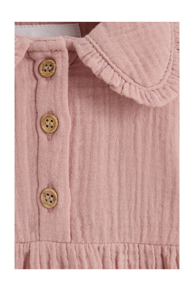 LEFTIES Dětské šaty s texturou