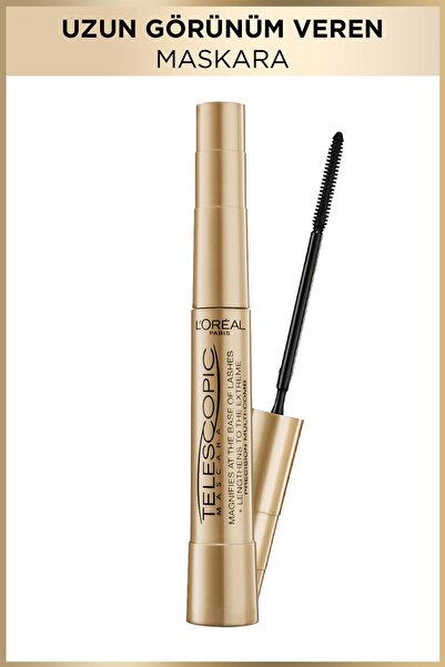L'Oreal Paris Telescopic Gold Maskara & Super Lock Kaş Sabitleyici & Lash Sens Mini Maskara Hediyeli