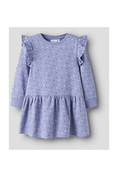 Name it NMFOEANA LS SWE DRESS BRU PB