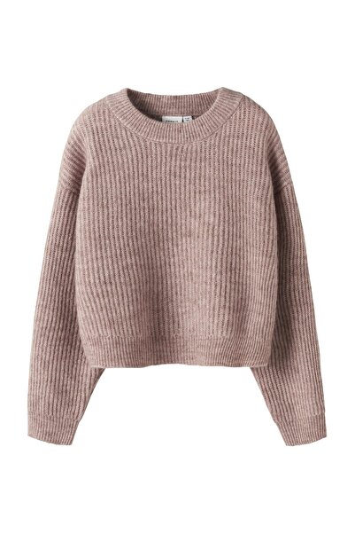Name it NKFHOLLY LS BOXY KRÁTKÝ KNIT NOOS