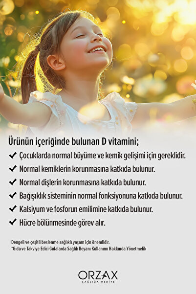 Ocean Orzax Vitamin D3 400IU Sprey 20ml