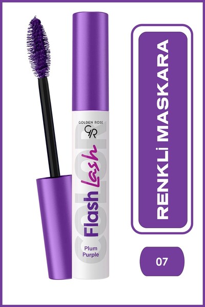 Golden Rose Flash Lash Mor Maskara No:07- 9 ml