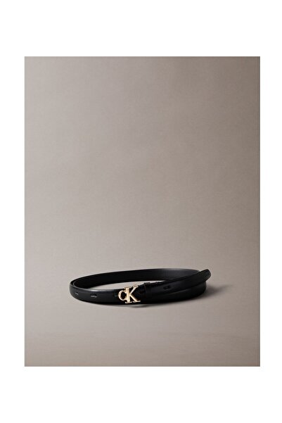 Calvin Klein Dámský opasek s pevnou 15mm přezkou s logem Hardware