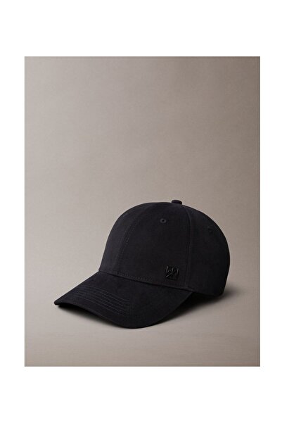 Calvin Klein Calvin Klein Women Black Emblem Hardware Base Cap