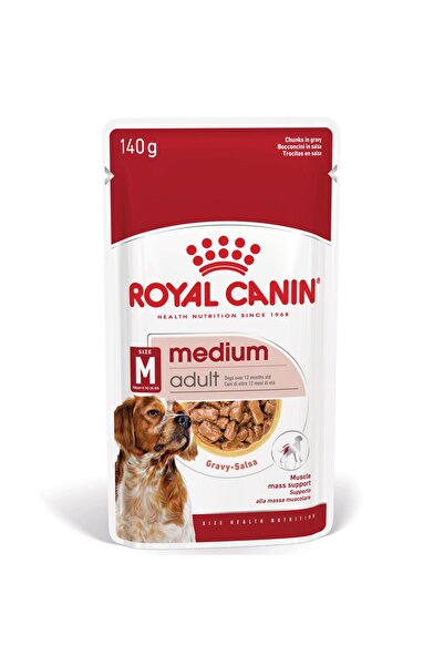 Royal Canin Medium Orta Irklar Için Yaş Köpek Maması 10 X 140g