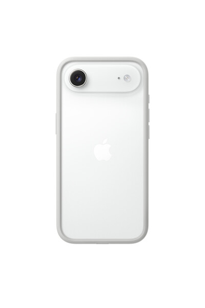 Apple حافظة آيفون إير بامبر - رمادي فاتح