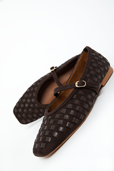 SOHO Brown Women's Ballerinas 21045