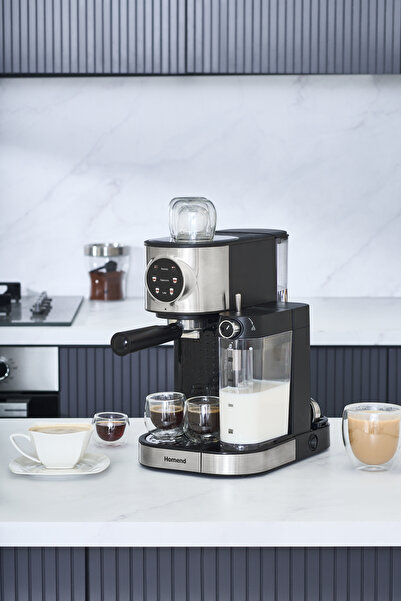 HOMEND Coffeebreak 5015H Süt Köpürtücülü Otomatik Espresso Makinesi
