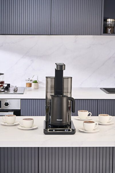 HOMEND Smart Royaltea Plus 1781h 2 In 1 Inox Automatic Tea And Turkish Coffee Machine Wifi