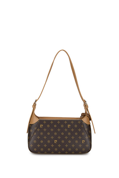 Pierre Cardin Monogram Kahve Kadın Omuz Çantası 05PO25Y839-3