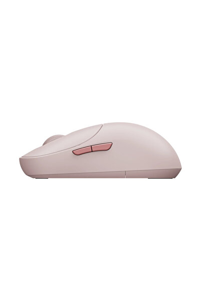 Xiaomi Wireless Mouse 3 Pembe Kablosuz Mouse, 2.4GHz+Bluetooth, Sessiz  (Xiaomi Türkiye Garantili)